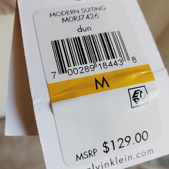 Calvin Klein Longline Anorak Jacket in Buff/Beige - Picture 7 of 7